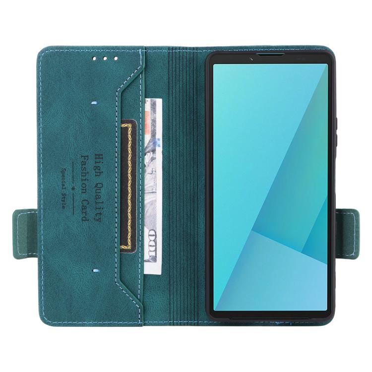 For Sony Xperia 10 VII Magnetic Clasp Leather Phone Case