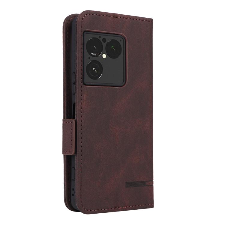 For Sony Xperia 1 VIII Magnetic Clasp Leather Phone Case
