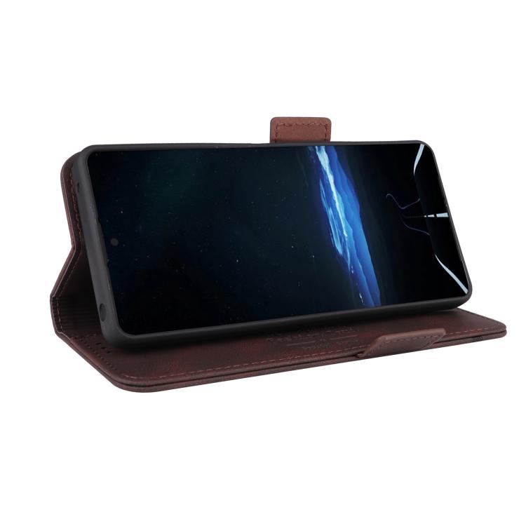 For Sony Xperia 1 VIII Magnetic Clasp Leather Phone Case