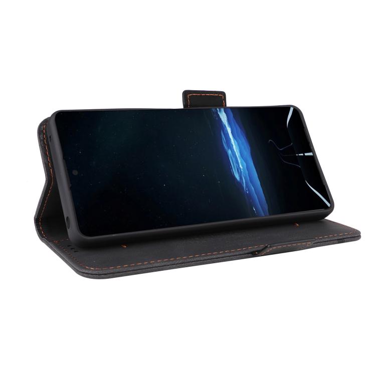 For Sony Xperia 1 VIII Magnetic Clasp Leather Phone Case