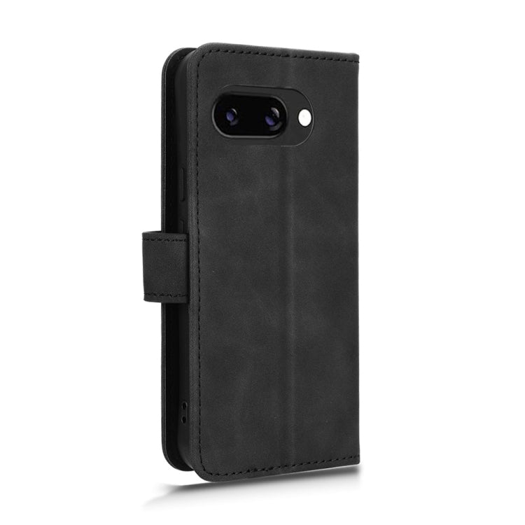 For Google Pixel 9a Skin Feel Magnetic Flip Leather Phone Case