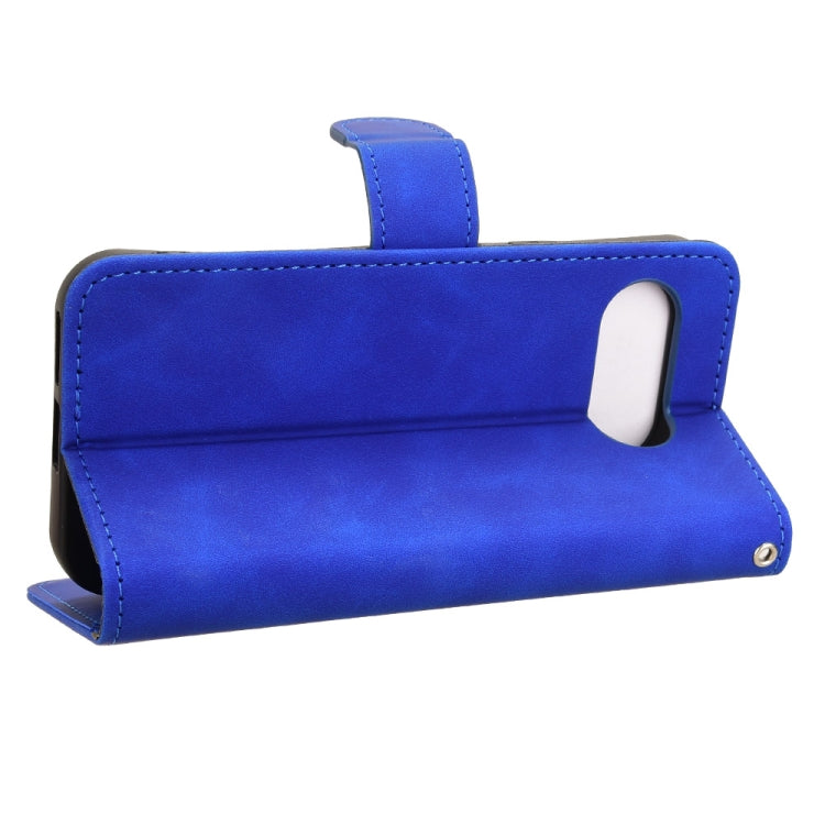 For Google Pixel 9a Skin Feel Magnetic Flip Leather Phone Case