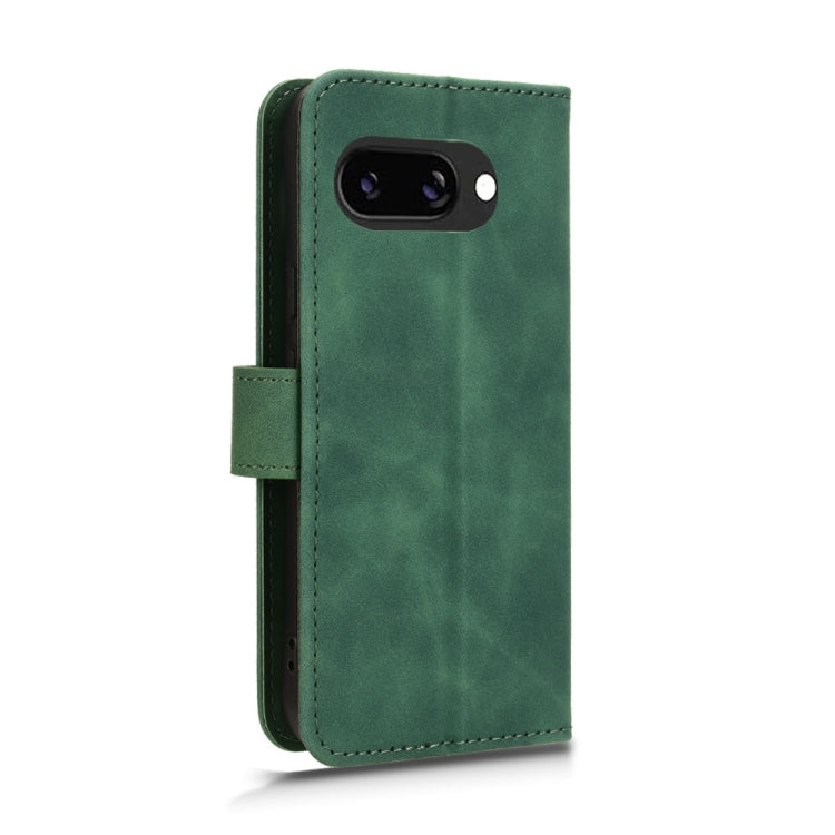 For Google Pixel 9a Skin Feel Magnetic Flip Leather Phone Case