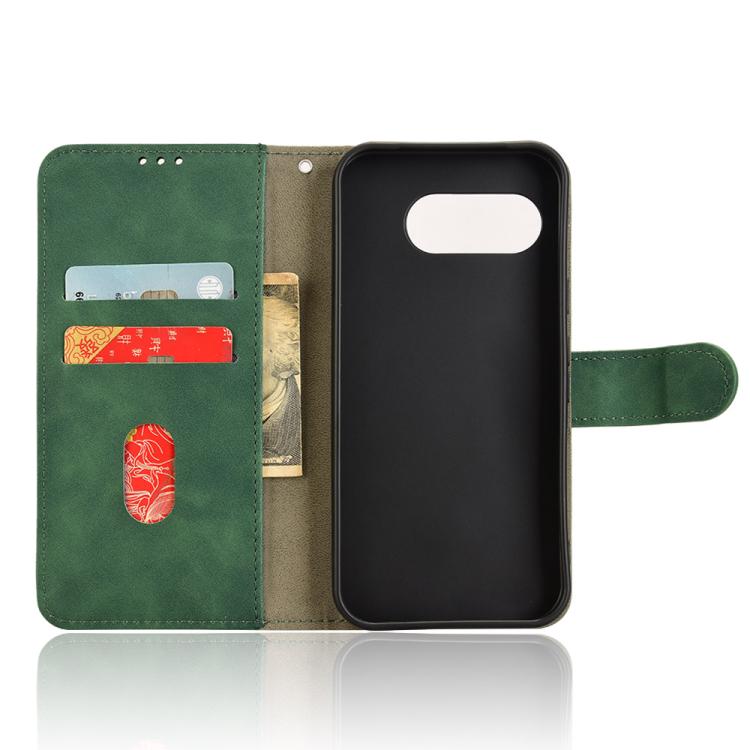 For Google Pixel 10a Skin Feel Magnetic Flip Leather Phone Case