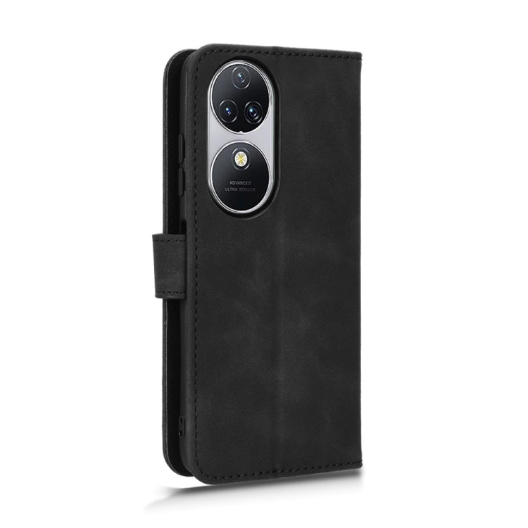 For Oukitel C38 Skin Feel Magnetic Flip Leather Phone Case