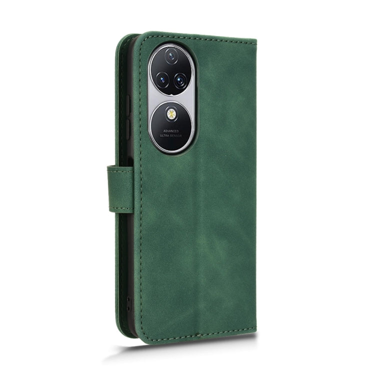 For Oukitel C38 Skin Feel Magnetic Flip Leather Phone Case