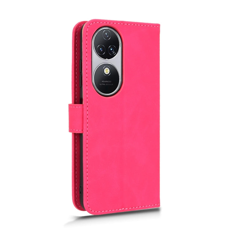 For Oukitel C38 Skin Feel Magnetic Flip Leather Phone Case