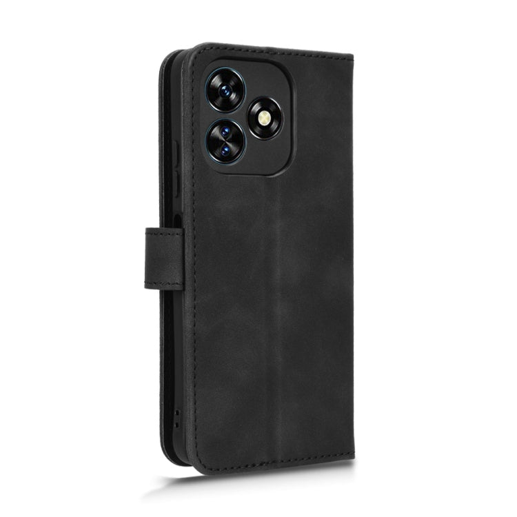 For Oukitel C51 Skin Feel Magnetic Flip Leather Phone Case