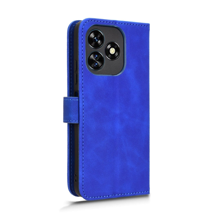 For Oukitel C51 Skin Feel Magnetic Flip Leather Phone Case