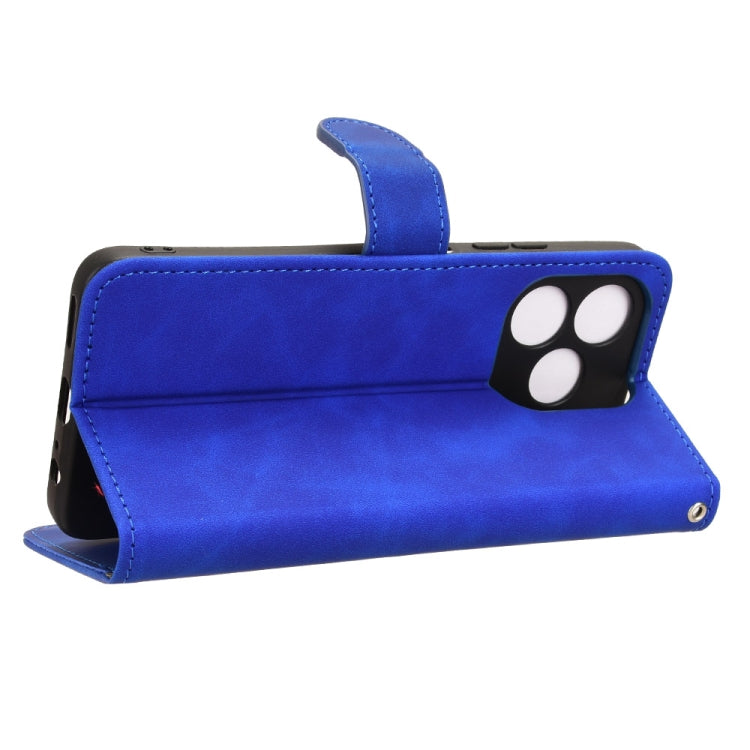 For Oukitel C51 Skin Feel Magnetic Flip Leather Phone Case