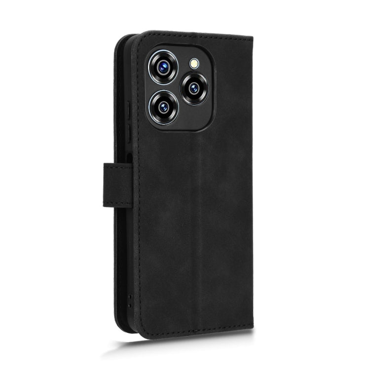 For Oukitel C50 Skin Feel Magnetic Flip Leather Phone Case