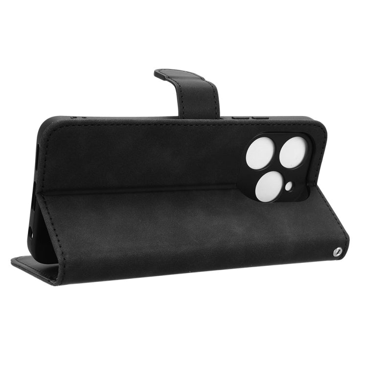 For Oukitel C50 Skin Feel Magnetic Flip Leather Phone Case