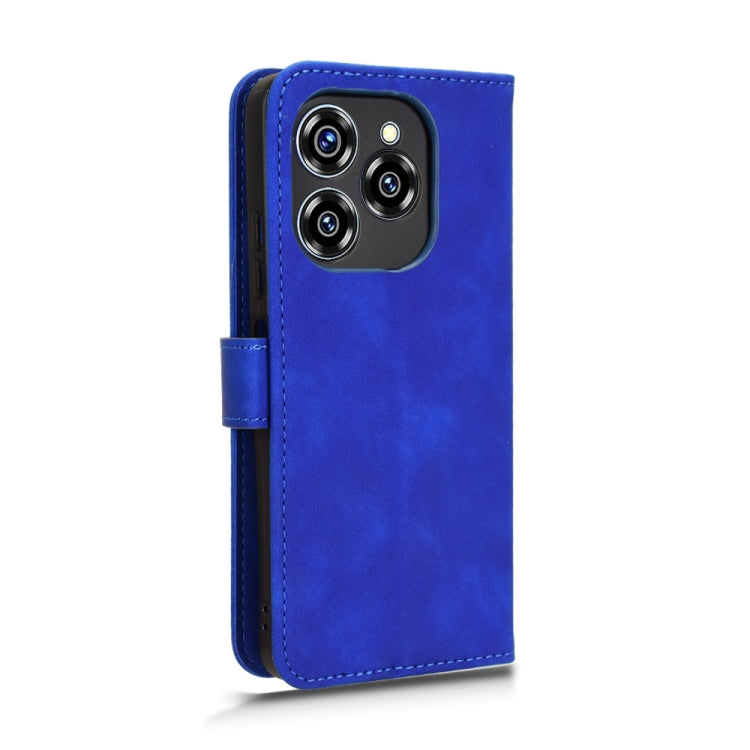For Oukitel C50 Skin Feel Magnetic Flip Leather Phone Case