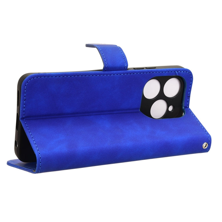 For Oukitel C50 Skin Feel Magnetic Flip Leather Phone Case