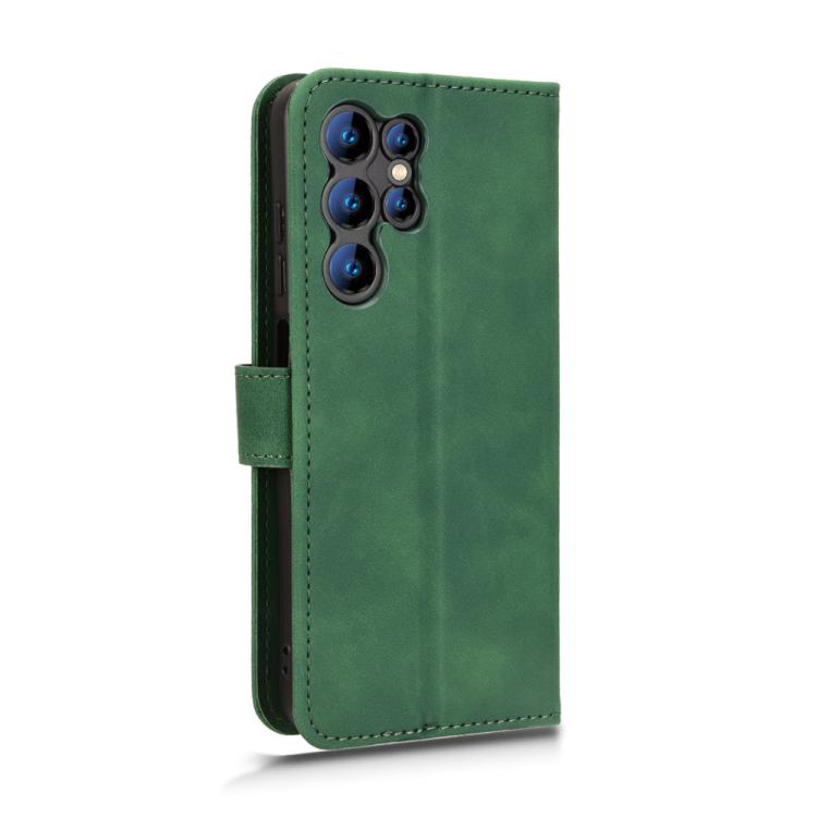 For Oukitel C1 Skin Feel Magnetic Flip Leather Phone Case