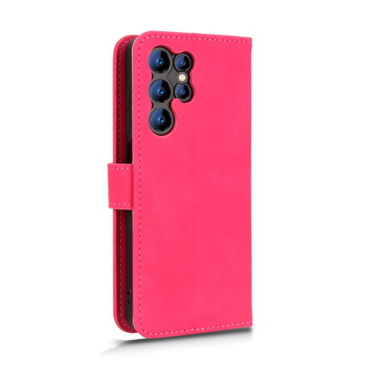 For Oukitel C1 Skin Feel Magnetic Flip Leather Phone Case