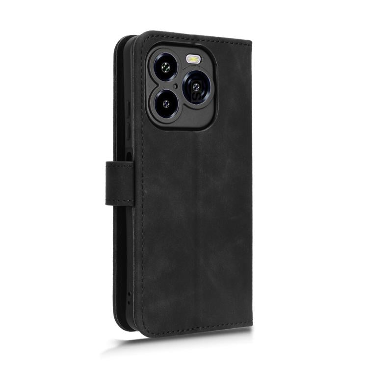 For Oukitel C65 / C65 Pro Skin Feel Magnetic Flip Leather Phone Case