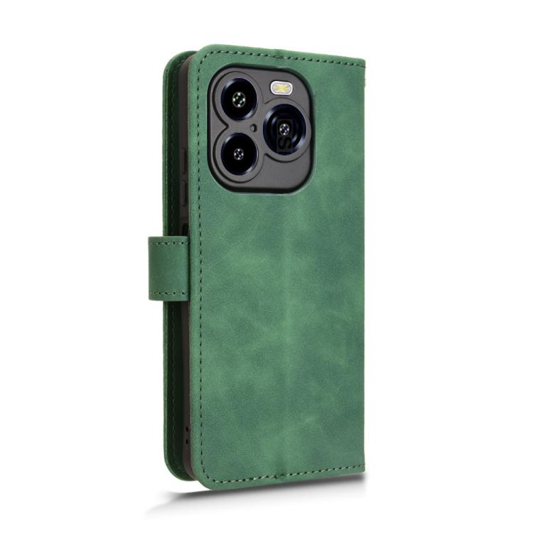 For Oukitel C65 / C65 Pro Skin Feel Magnetic Flip Leather Phone Case