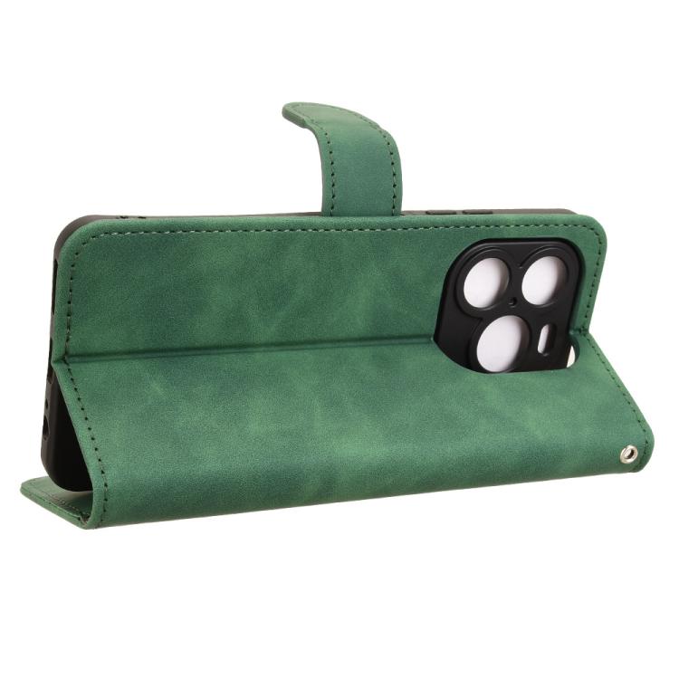 For Oukitel C65 / C65 Pro Skin Feel Magnetic Flip Leather Phone Case