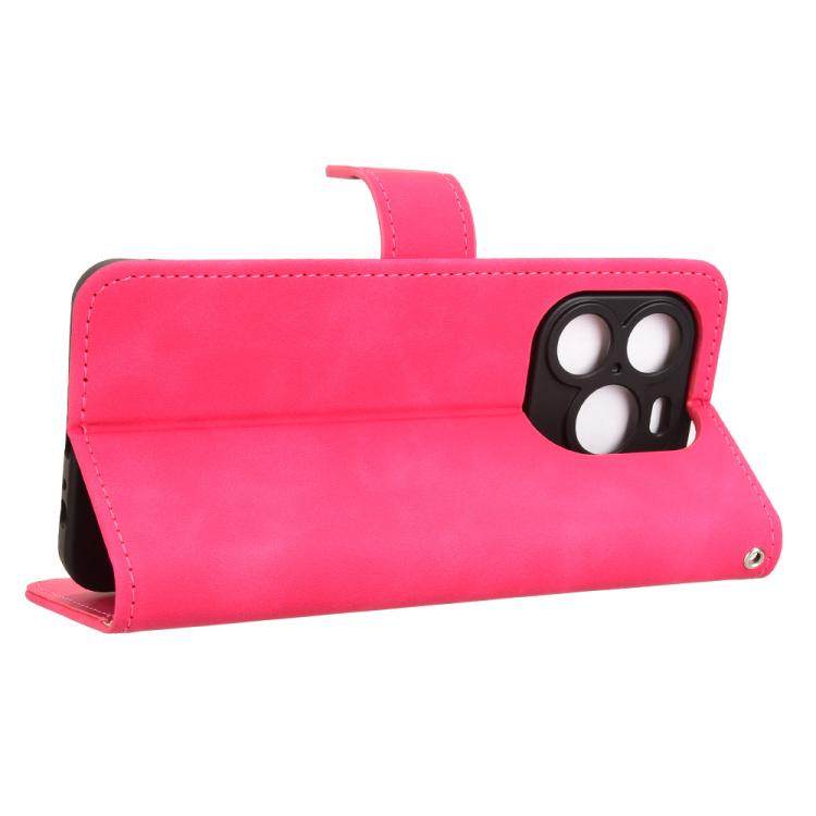 For Oukitel C65 / C65 Pro Skin Feel Magnetic Flip Leather Phone Case