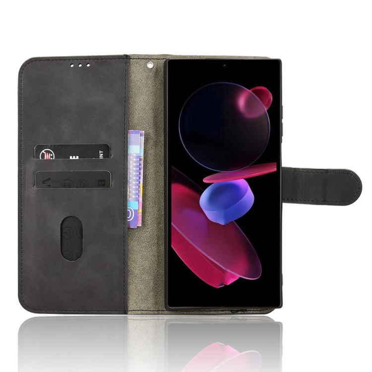 For Oukitel C62 / C62 Pro Skin Feel Magnetic Flip Leather Phone Case