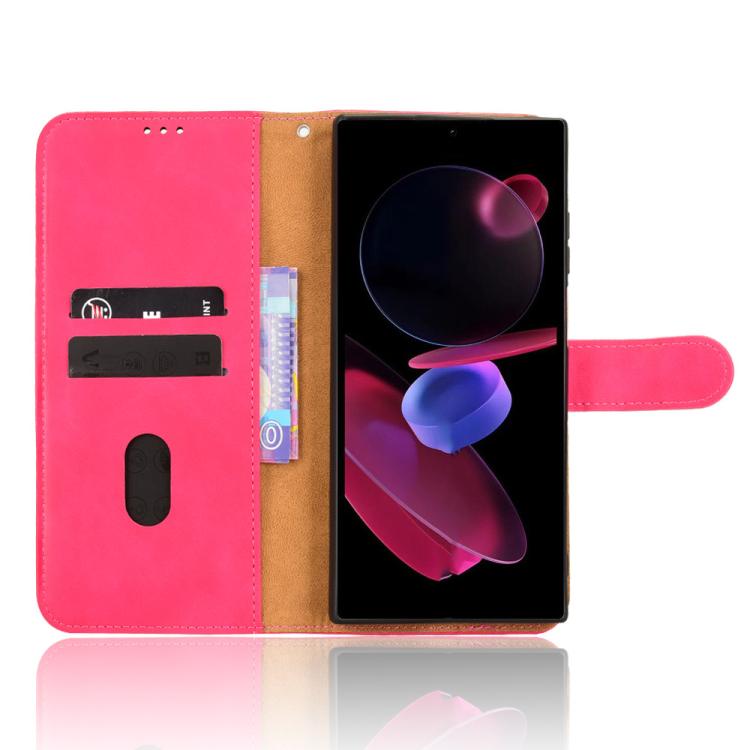 For Oukitel C62 / C62 Pro Skin Feel Magnetic Flip Leather Phone Case
