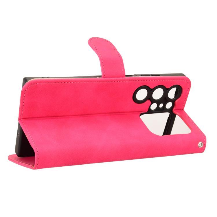 For Oukitel C62 / C62 Pro Skin Feel Magnetic Flip Leather Phone Case