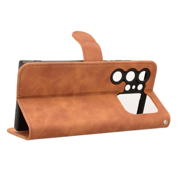 For Oukitel C62 / C62 Pro Skin Feel Magnetic Flip Leather Phone Case