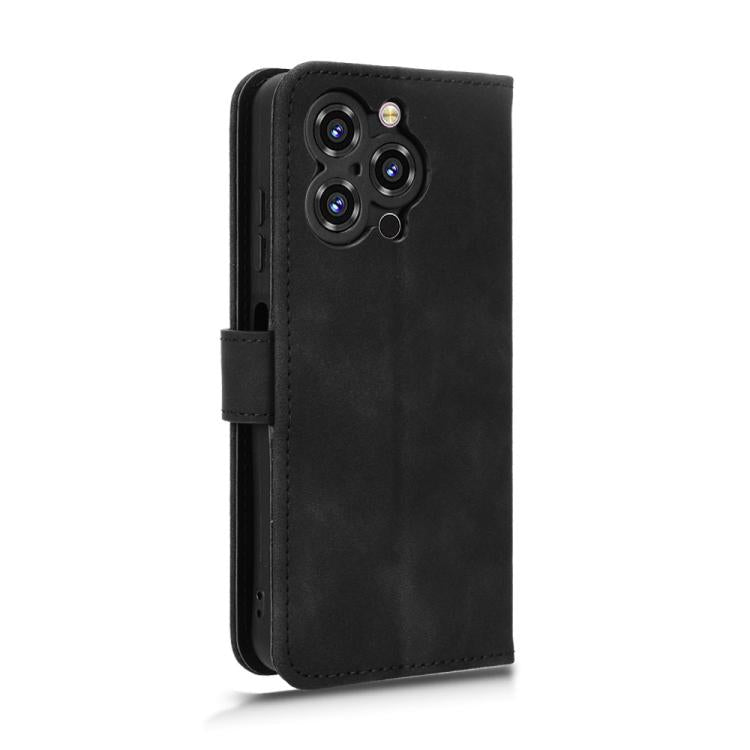 For Oukitel C3 4G 2025 Skin Feel Magnetic Flip Leather Phone Case