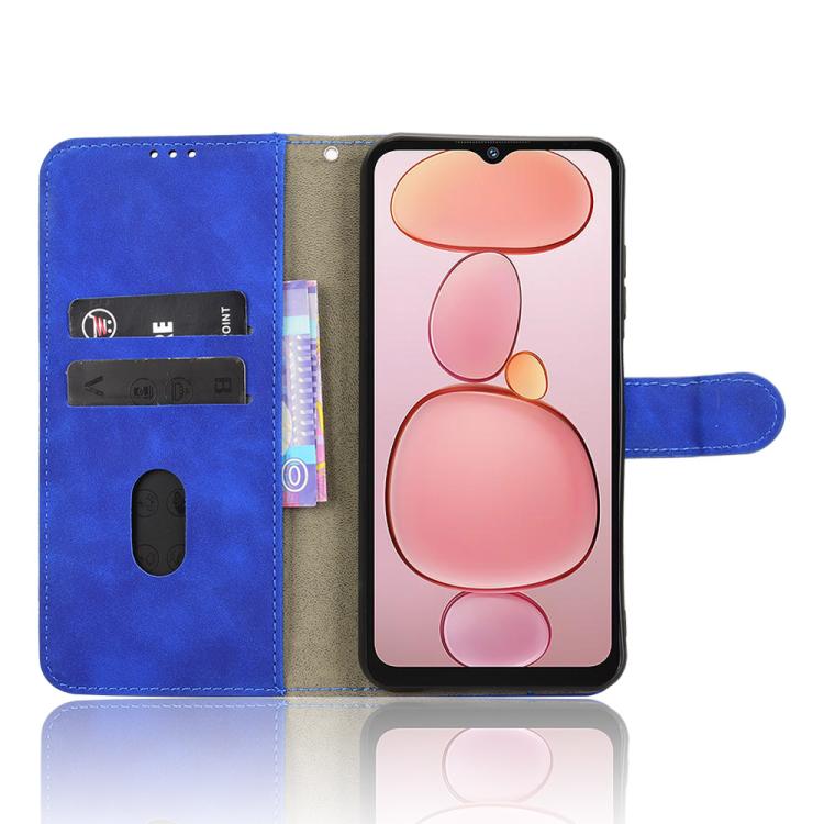 For Oukitel C3 4G 2025 Skin Feel Magnetic Flip Leather Phone Case