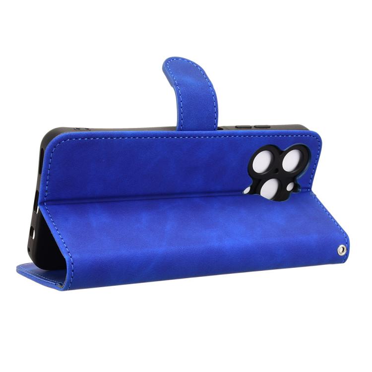For Oukitel C3 4G 2025 Skin Feel Magnetic Flip Leather Phone Case