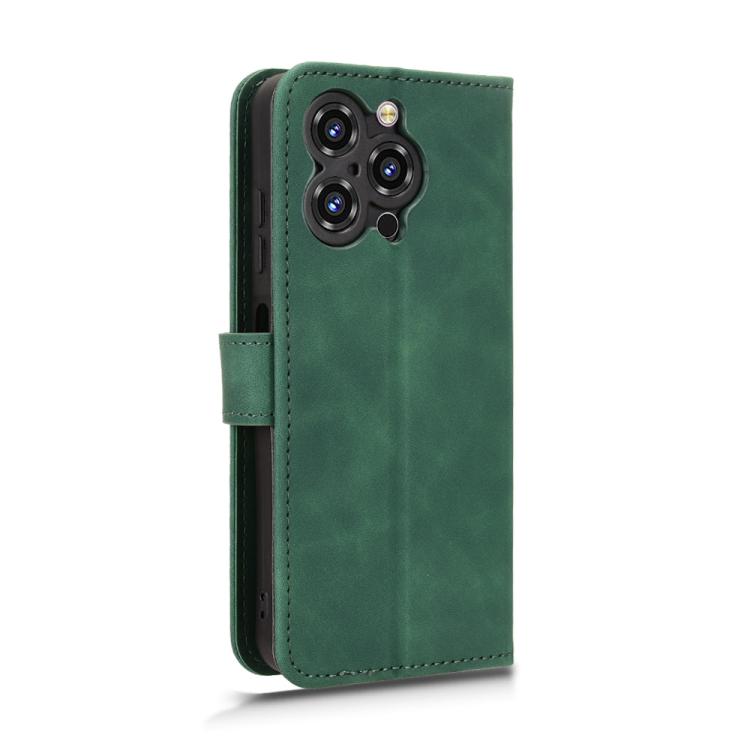 For Oukitel C3 4G 2025 Skin Feel Magnetic Flip Leather Phone Case