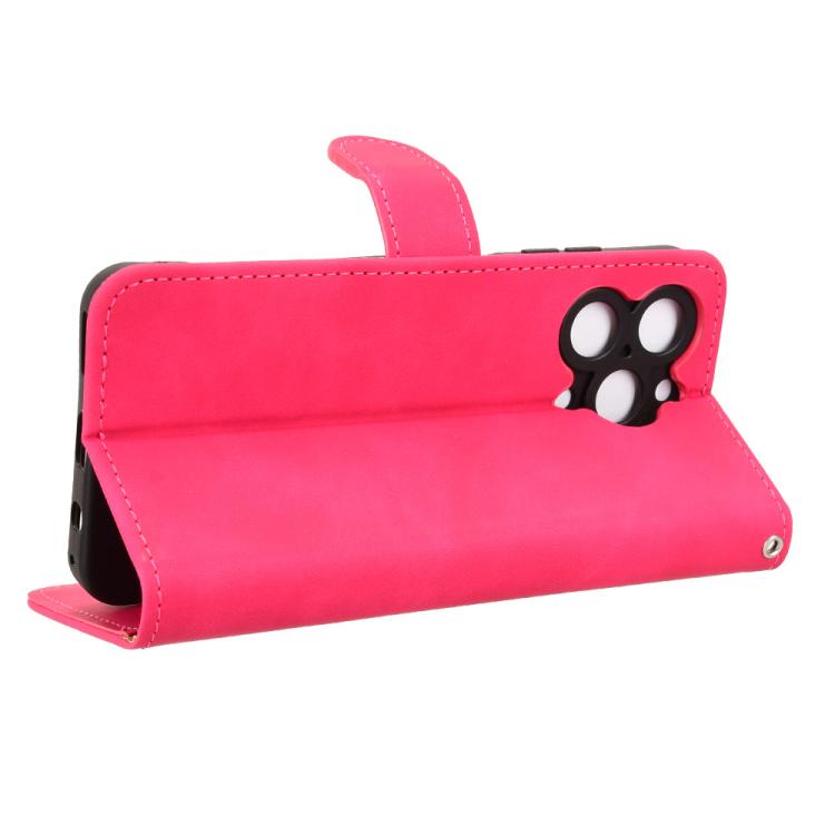 For Oukitel C3 4G 2025 Skin Feel Magnetic Flip Leather Phone Case