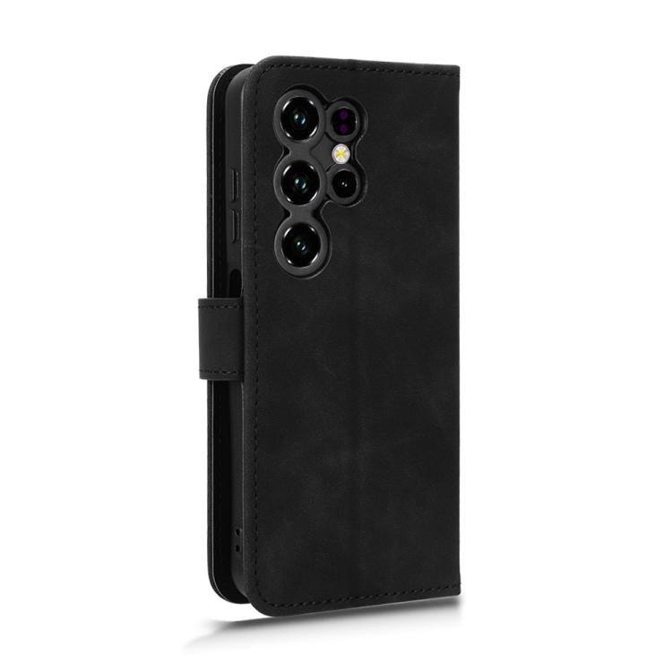 For Oukitel C2 4G 2025 Skin Feel Magnetic Flip Leather Phone Case