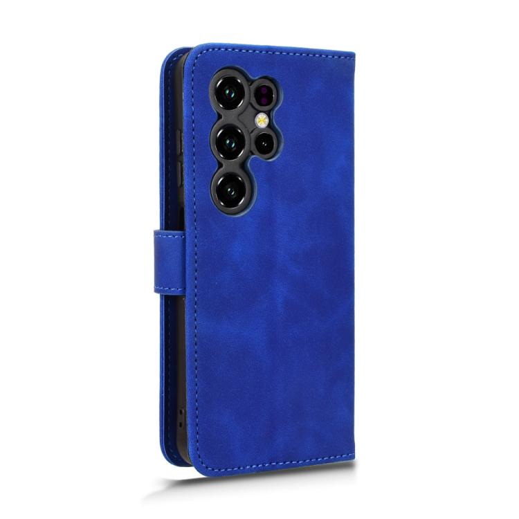 For Oukitel C2 4G 2025 Skin Feel Magnetic Flip Leather Phone Case