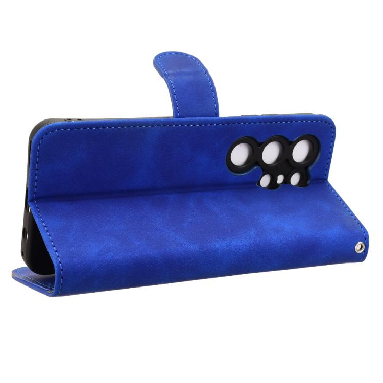 For Oukitel C2 4G 2025 Skin Feel Magnetic Flip Leather Phone Case