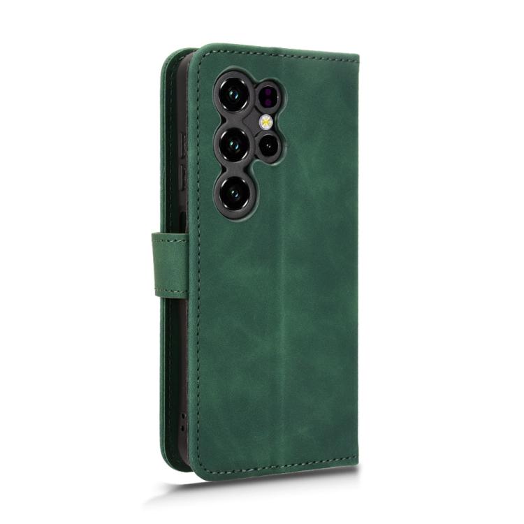 For Oukitel C2 4G 2025 Skin Feel Magnetic Flip Leather Phone Case