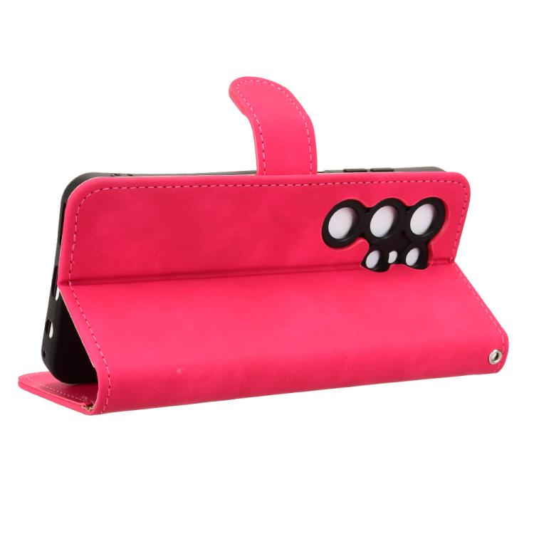 For Oukitel C2 4G 2025 Skin Feel Magnetic Flip Leather Phone Case