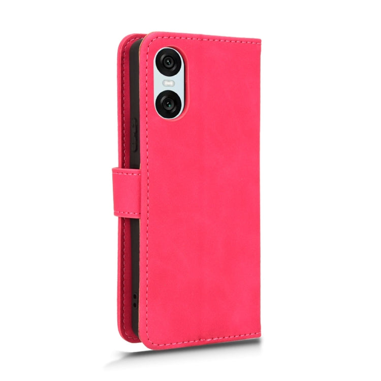 For Sony Xperia 10 VI 2024 Skin Feel Magnetic Flip Leather Phone Case