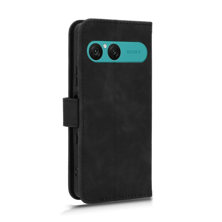 For Sony Xperia 10 VII Skin Feel Magnetic Flip Leather Phone Case