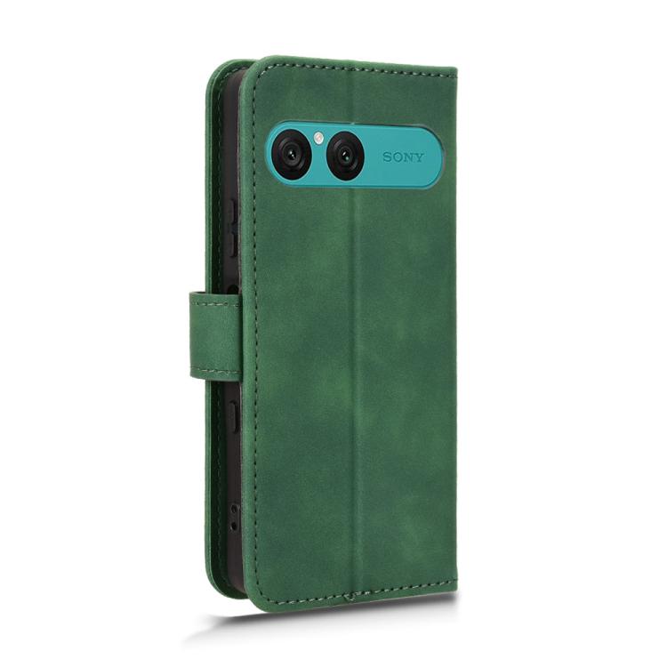 For Sony Xperia 10 VII Skin Feel Magnetic Flip Leather Phone Case