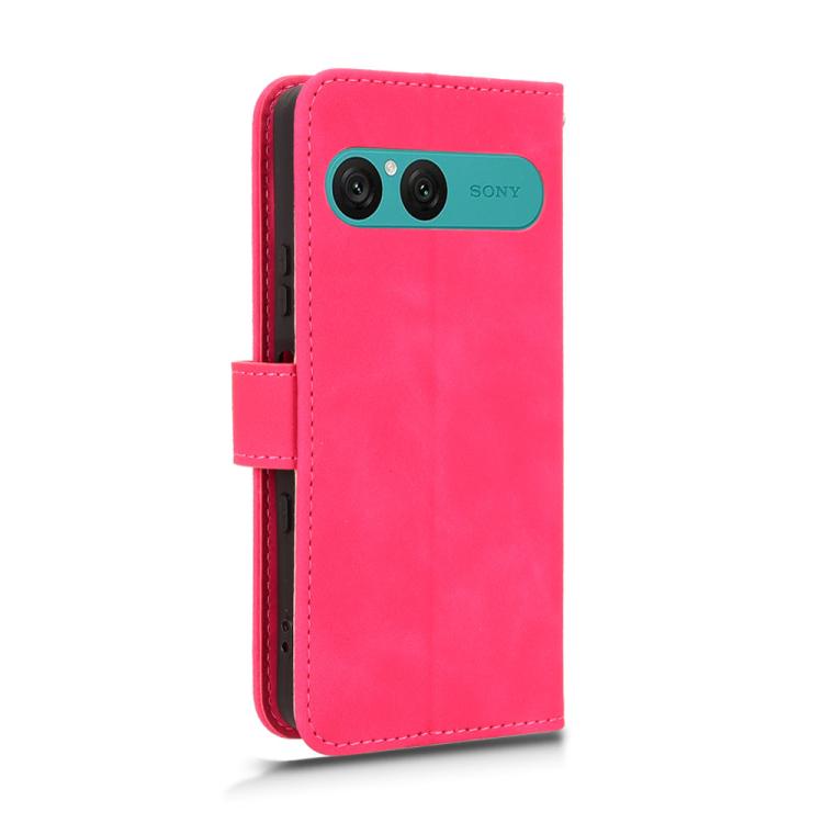 For Sony Xperia 10 VII Skin Feel Magnetic Flip Leather Phone Case