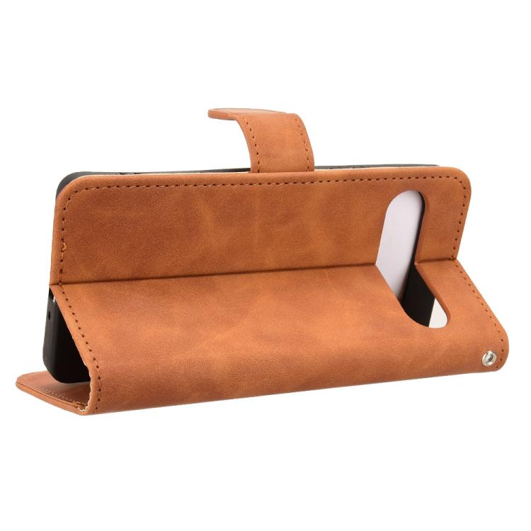 For Sony Xperia 10 VII Skin Feel Magnetic Flip Leather Phone Case