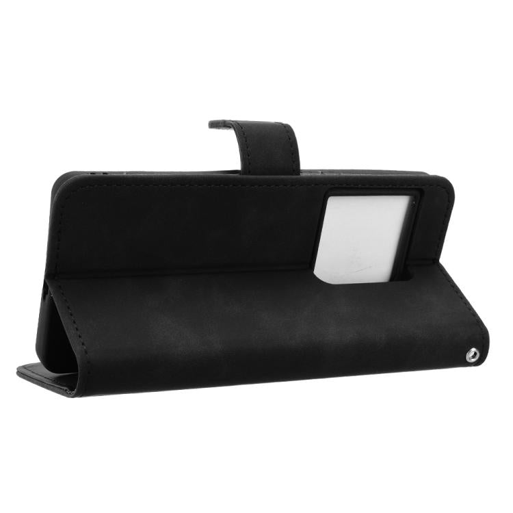 For Sony Xperia 1 VIII Skin Feel Magnetic Flip Leather Phone Case