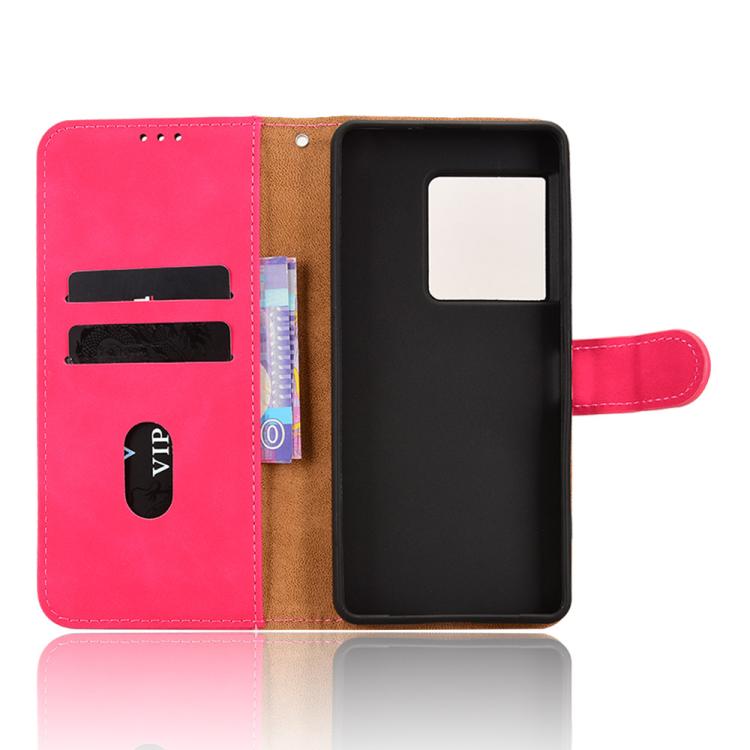 For Sony Xperia 1 VIII Skin Feel Magnetic Flip Leather Phone Case