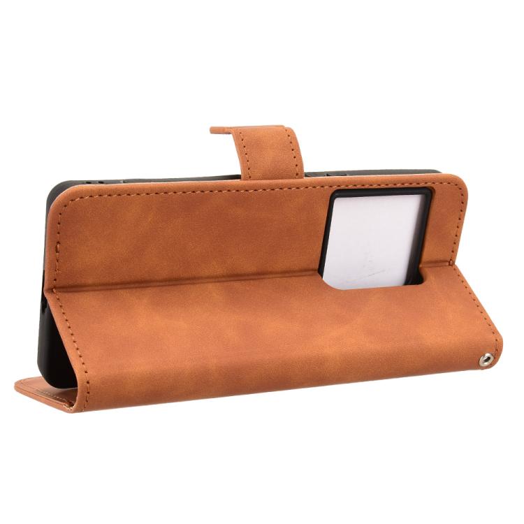 For Sony Xperia 1 VIII Skin Feel Magnetic Flip Leather Phone Case