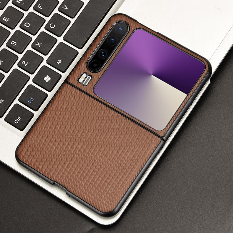 For Huawei Pura X PU Leather PC Phone Case