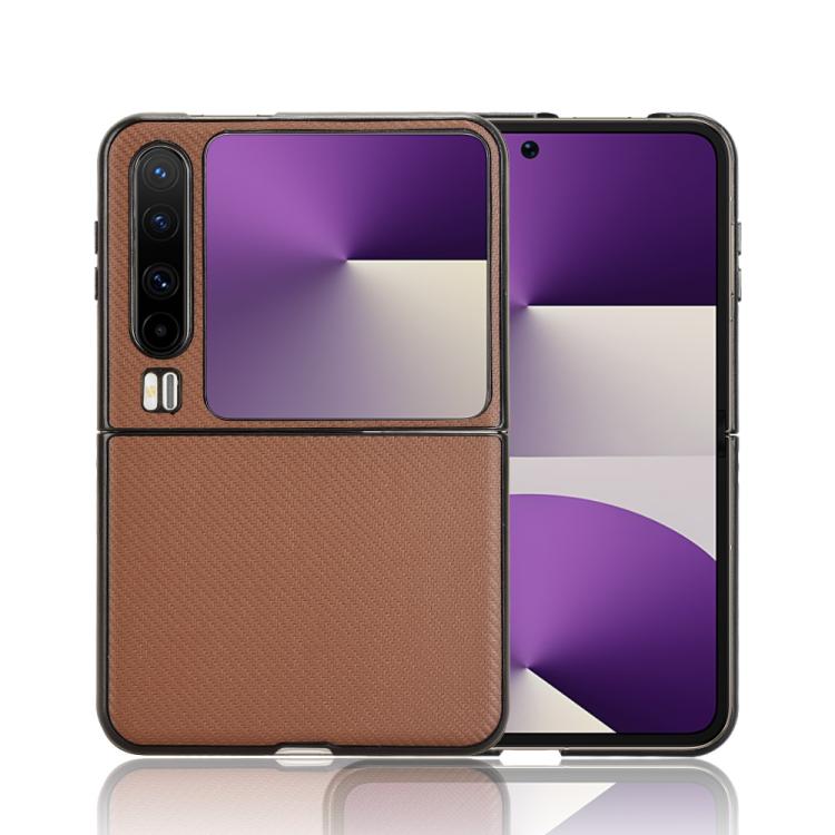For Huawei Pura X PU Leather PC Phone Case