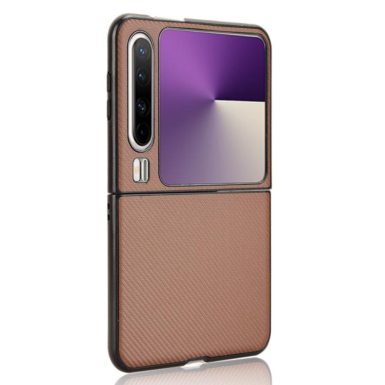 For Huawei Pura X PU Leather PC Phone Case