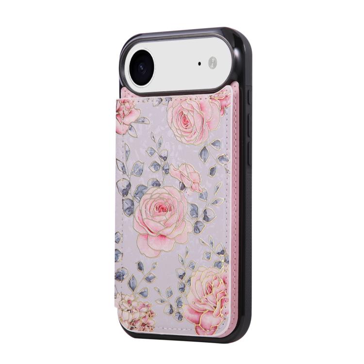 For iPhone Air Printed Double Buckle RFID Anti-theft Phone Case